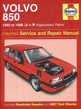 1992-1996 Volvo 850 service and repair manual Preview image 1