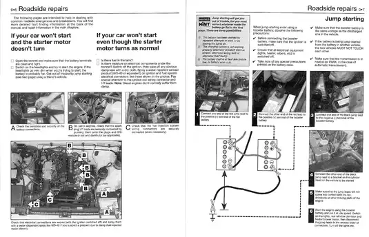 1991-1998 Vauxhall Opel Frontera repair manual Preview image 5