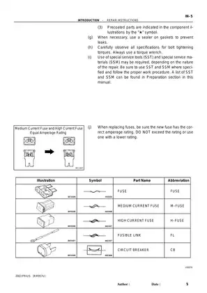 2001-2003 Toyota Prius repair manual Preview image 5