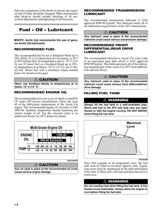 2008 Arctic Cat 700 diesel ATV manual Preview image 5