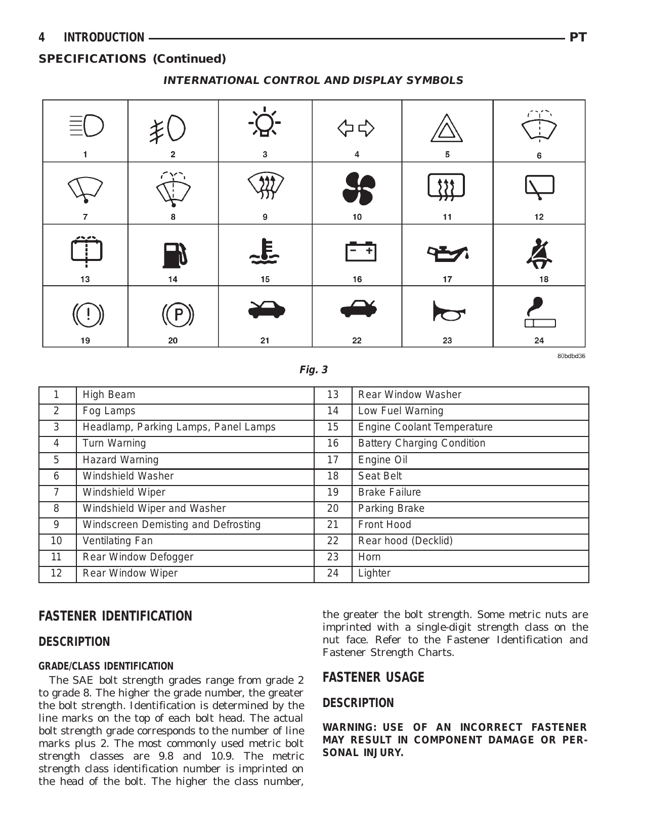 2001 PT Cruiser repair manual Preview image 5