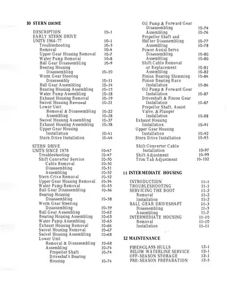 1964-1986 OMC Stern Drive service manual Preview image 4