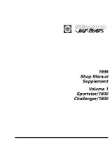 1998 Sea-Doo Sportster / Challenger / 1800 Supplement Manual (P/N 219 100 075) – preview page 2