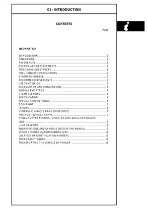 1997-2002 Range Rover workshop manual Preview image 4