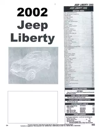 2002-2004 Jeep Liberty repair manual