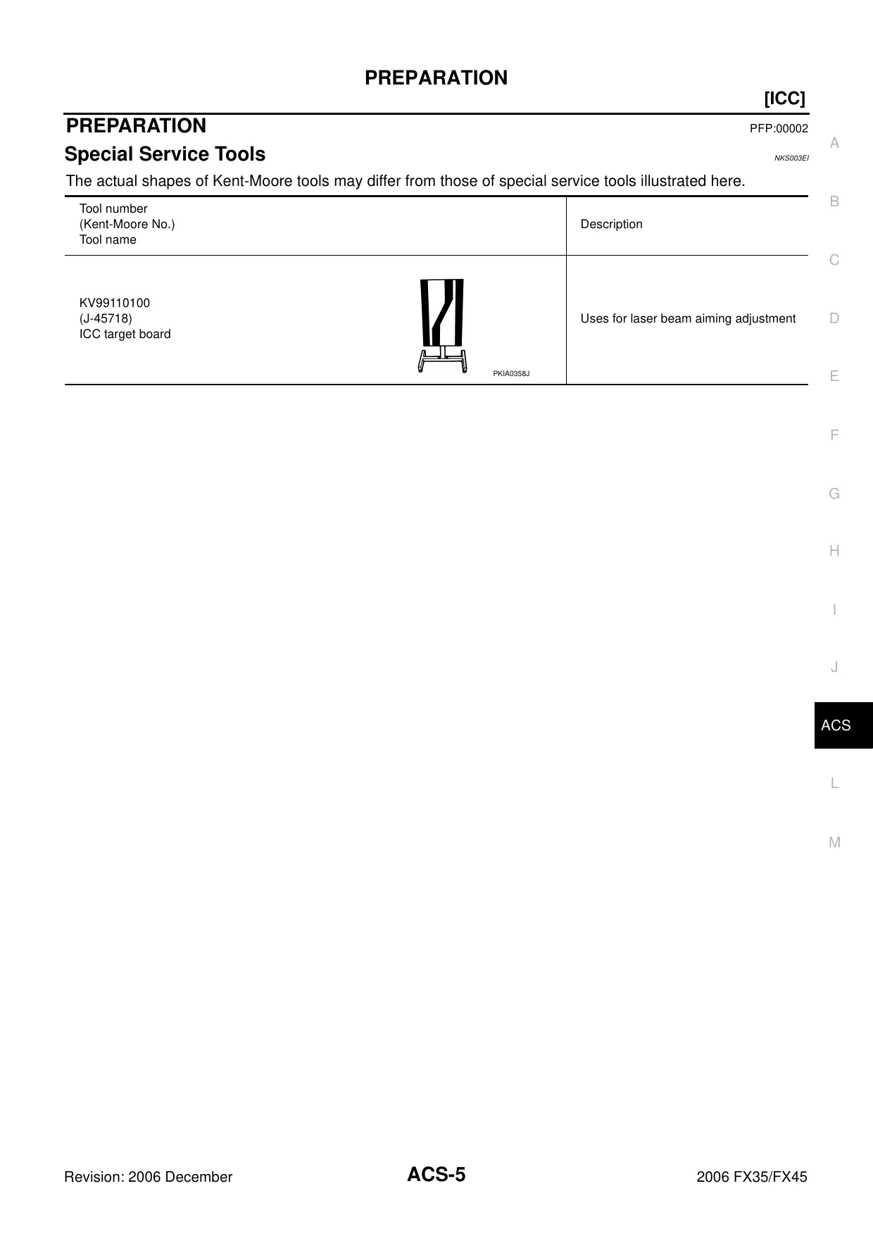 2006 Infiniti FX35, FX45 repair manual Preview image 5