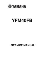 Yamaha YFM40FB (Big Bear 400) Service Manual (P/N 4S11/4S14) – preview page 1