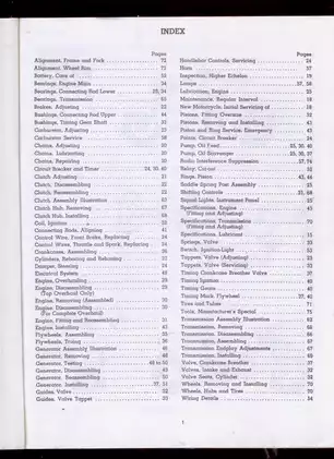 Harley-Davidson 1940-58 Servi-Car & 45