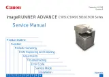 Canon imageRUNNER ADVANCE C5051, C5045, C5035, C5030 series 2008 Service Manual (P/N C8049A) – preview page 1