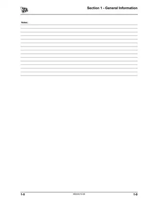JCB 407B ZX, 408B ZX, 409B Z, 410B ZX, 411B ZX Service Manual and Technical Guide Preview image 4