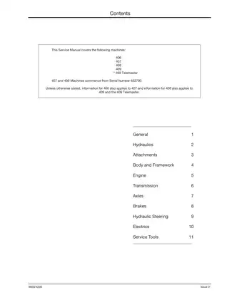 JCB 406, 407, 408 & 409 Service Manual - Complete Maintenance Guide Preview image 2