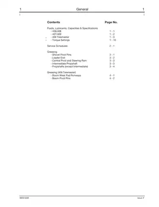JCB 406, 407, 408 & 409 Service Manual - Complete Maintenance Guide Preview image 4