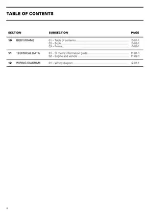 1999-2000 Bombardier Traxter 7400, 7413, 7415, 7417, 7401, 7414, 7416, 7418 service manual Preview image 2