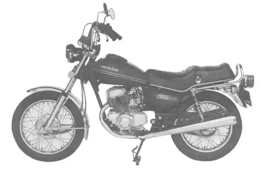 1978-1979 Honda CM185T Twinstar repair manual Preview image 1