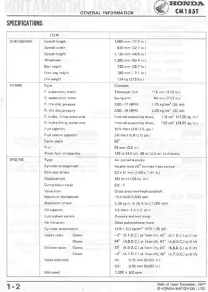 1978-1979 Honda CM185T Twinstar repair manual Preview image 3