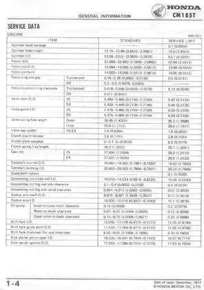 1978-1979 Honda CM185T Twinstar repair manual Preview image 5