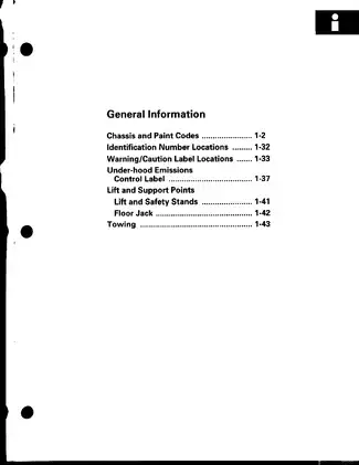 1996-2000 Honda Civic Service Manual - Comprehensive Repair Guide Preview image 3