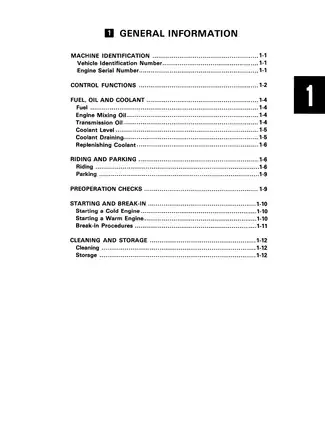 Comprehensive Yamaha TRI-MOTO Service Manual & Maintenance Guide Preview image 3