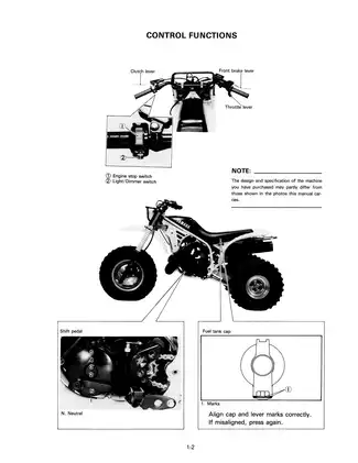 Comprehensive Yamaha TRI-MOTO Service Manual & Maintenance Guide Preview image 5