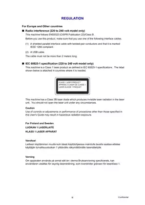 Brother DCP Series Laser Multi-Function Center Service Manual Preview image 5