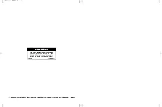 2009 Yamaha YZ125, YZ125Y owner´s service manual Preview image 2