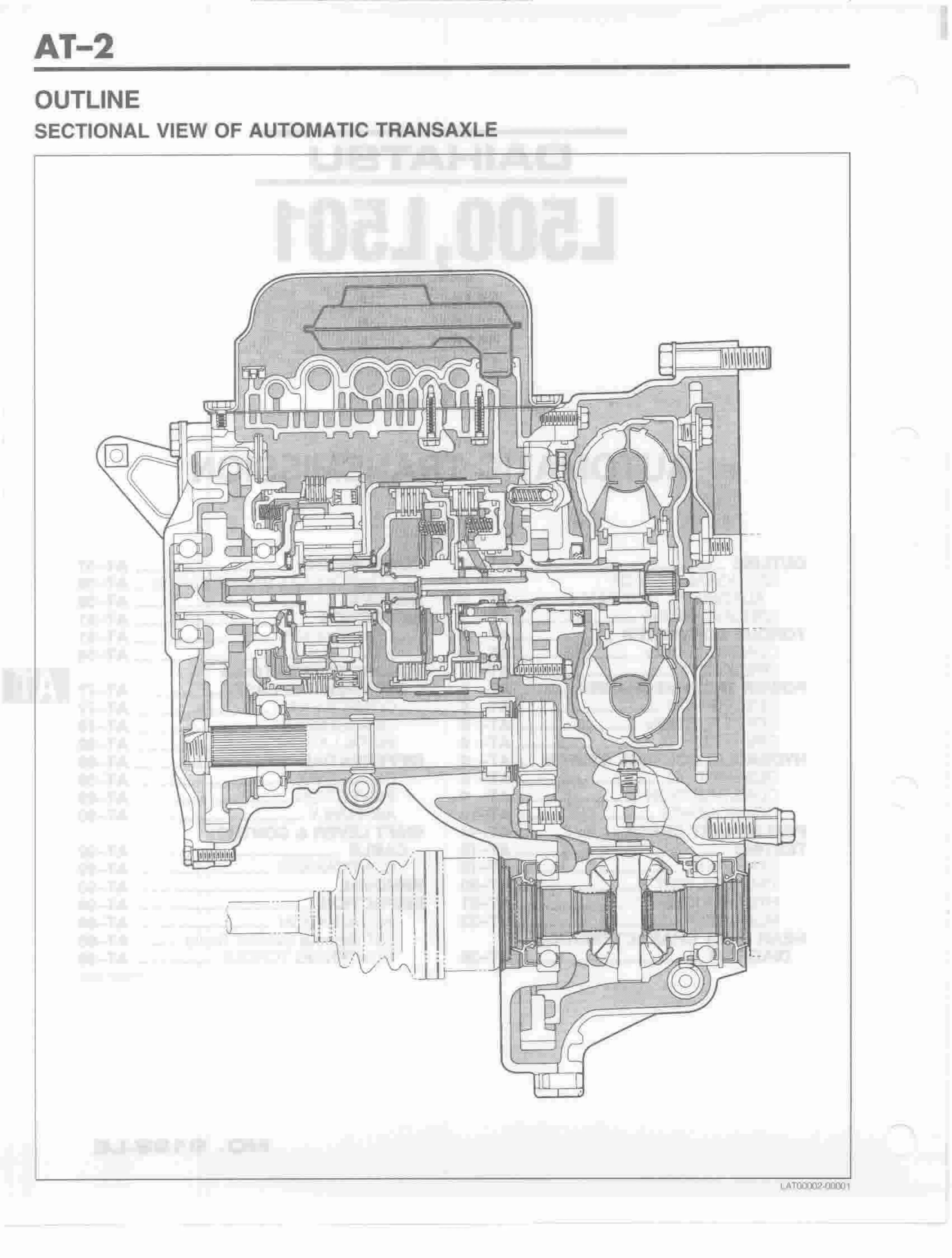 Daihatsu Cuore L500, L501 repair manual Preview image 2