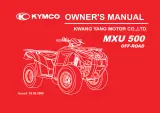 2006 KYMCO MXU 500 ATV Owner's Manual (P/N 4122-LDB5-OFF-U00) – preview page 1