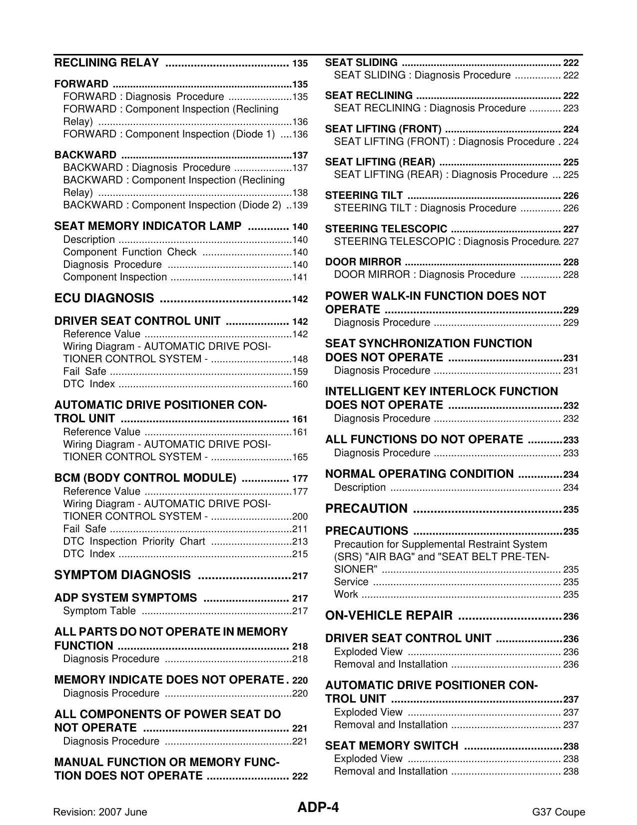 2008-2010 Infiniti G37 shop manual Preview image 4