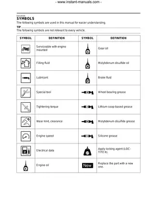 2009-2010 Yamaha YZFR1, YZF R1Y,  YZF R1YC repair manual Preview image 1