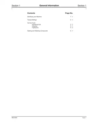 JCB 150/165 Series Skid Steer Loader Service Manual Preview image 4