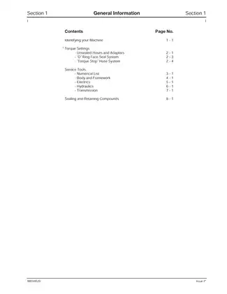 JCB Robot Series 160, 170, 180T Service Manual – Comprehensive Maintenance Guide Preview image 3