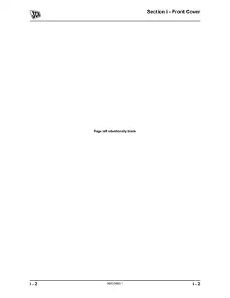 JCB Robot 190 and 1110 Service Manual: Comprehensive Maintenance and Repair Guide Preview image 2