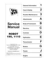 JCB Robot 190, 190HF, 1110, 1110HF Skid Steer Loader Service Manual 2000–2004 (P/N 9803/8530) – preview page 1
