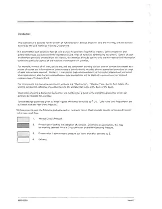 JCB Excavator Service Manual - Comprehensive Guide to Maintenance and Repair Preview image 2