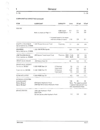 JCB  3CX, 4CX excavator loader repair book No.1 manual Preview image 5