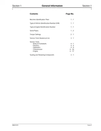 JCB 3CX/4CX Backhoe Loader Service Manual (1994-2009) - Comprehensive Repair Guide Preview image 3
