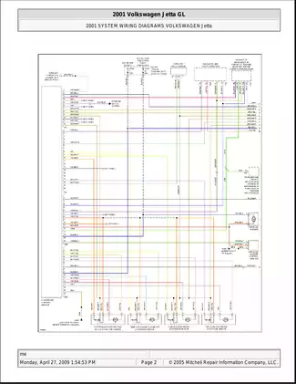 1999-2008 Volkswagen Golf Air Conditioning manual Preview image 2