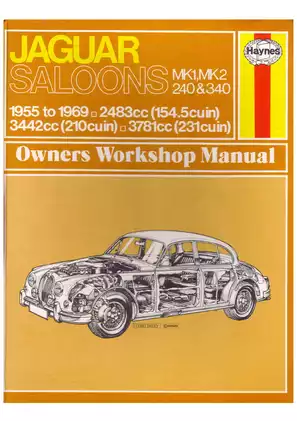 Comprehensive Jaguar Mk 1 and 2 Owners Workshop Manual (1955-1969)
