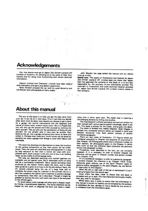 Comprehensive Jaguar Mk 1 and 2 Owners Workshop Manual (1955-1969) Preview image 3