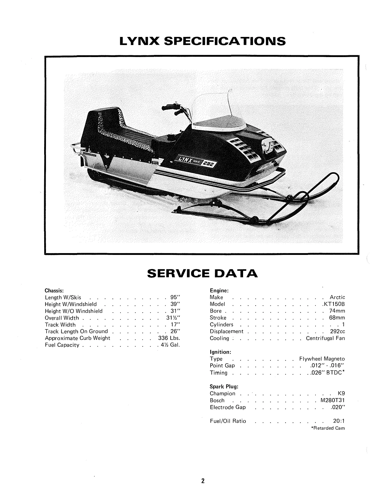 1971-1973 Arctic Cat Lynx Puma Cheetah Panther Kitty Cat shop, repair manual Preview image 4