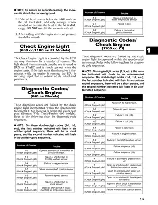 2007 Arctic Cat 660, 120, 1100 cc Z1 Turbo snowmobile service manual Preview image 5