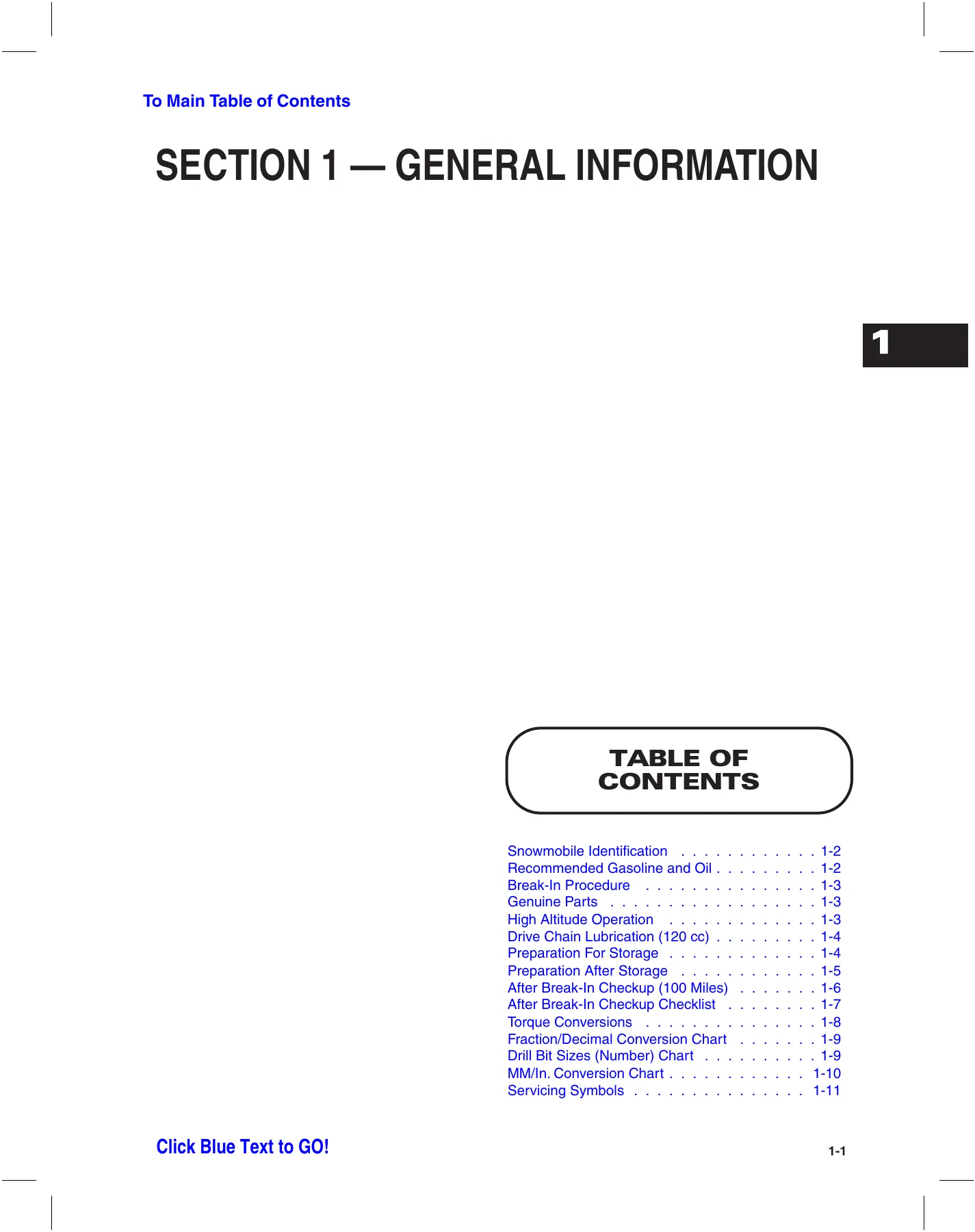 2001 Arctic Cat snowmobile repair manual
