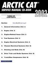 2002 Arctic Cat 120 cc, 370 cc, 440 cc, 500 cc, 550 cc, 570 cc, 600 cc, 800 cc, and 1000 cc Snowmobile Service Manual (P/N 0734-451) – preview page 2