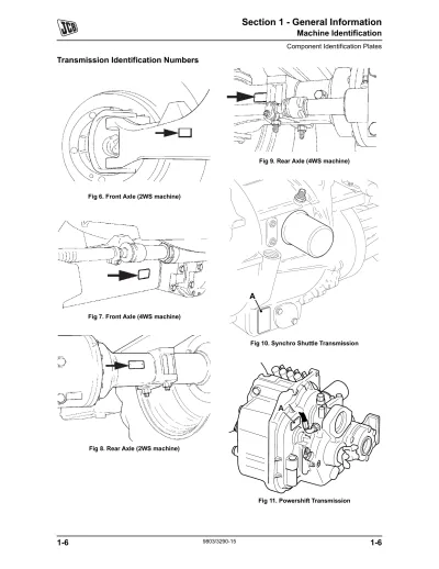Preview: 2004–2010 JCB Backhoe Loader Service & Repair Manual (P/N 9803/3290-15)