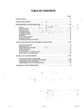 Kubota Loader 1200 Manual & Service Guide Preview image 3