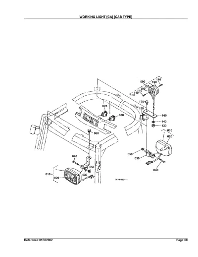 Preview: Kubota L4310F, L4310DT, L4310GST, L4310HST, L4310HSTC Parts List 1998–2002 (P/N 100K0490)
