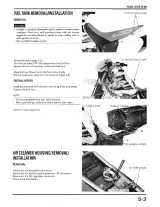 1996–2004 Honda XR250R Factory Service Manual (OEM) – preview page 5