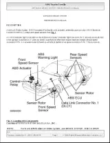 1993–1997 Toyota Corolla Factory Service Manual (P/N C11-070) – preview page 1