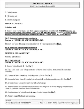 2005-2008 Porsche Cayman repair manual Preview image 3