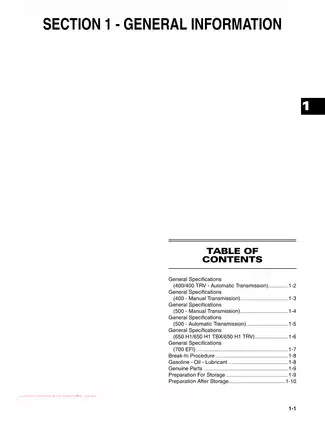 2007 Arctic Cat ATV Service Manual for Better Maintenance and Repairs Preview image 3